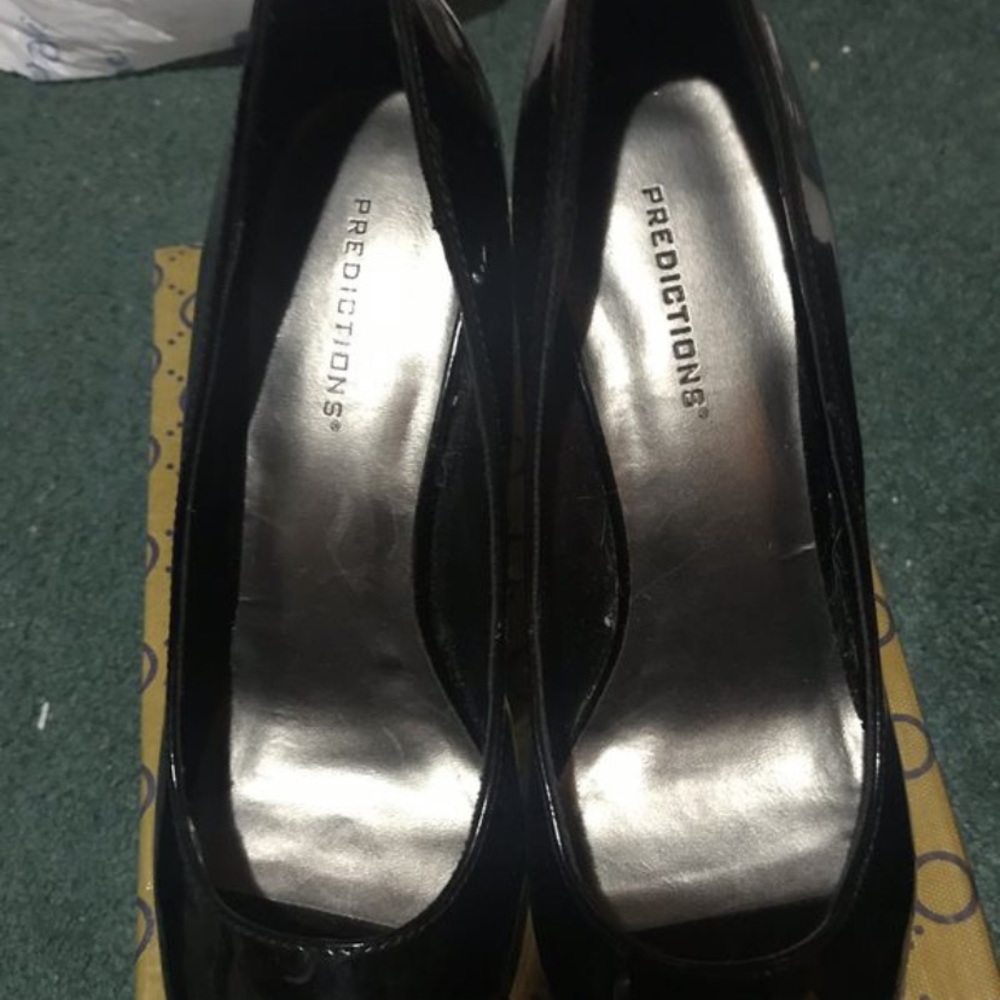 Black high heels